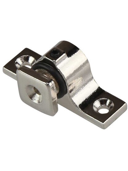 Magnetic Cabinet Catch in Bright Nickel.